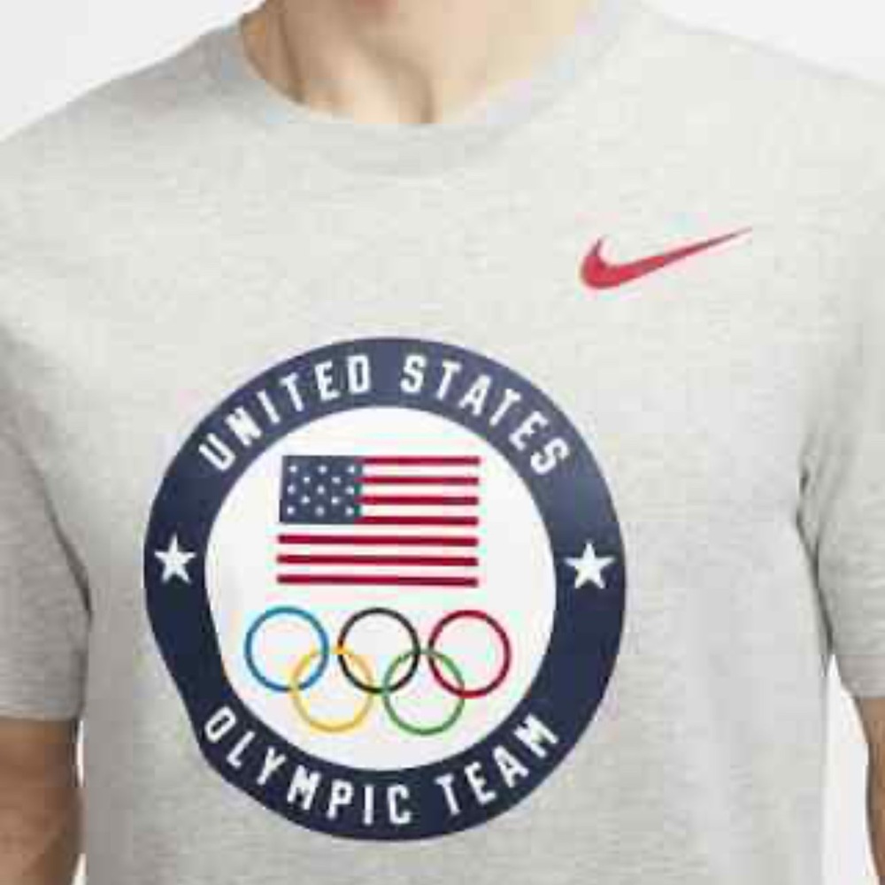 Nike Gray Olympic Team Men's Shirt Men S Small